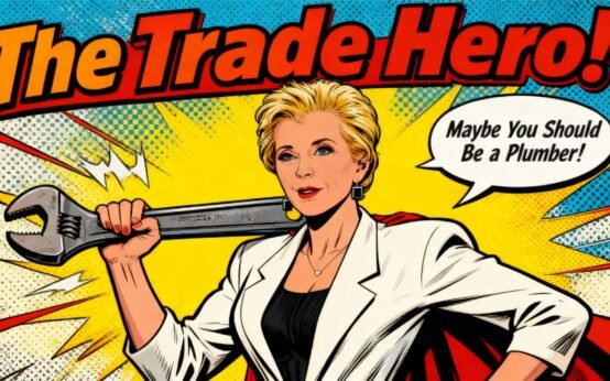 Linda McMahon plumber comment trade careers