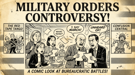 Infographic summarizing Trump sedition accusations, historical context, expert quotes, and penalties under U.S. Code Title 18 Section 2384.